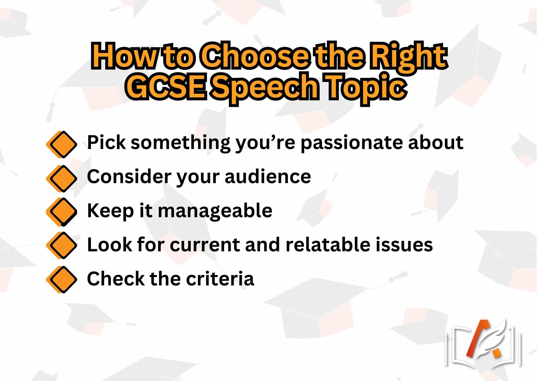 How to Choose the Right GCSE Speech Topic