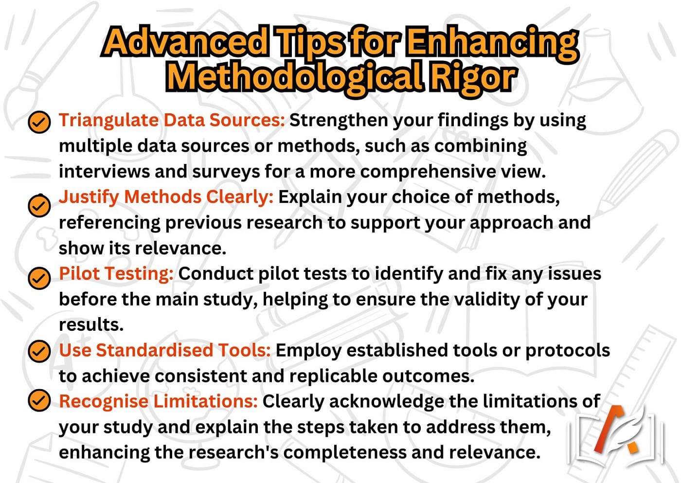 advanced tips for enhancing methodological rigor