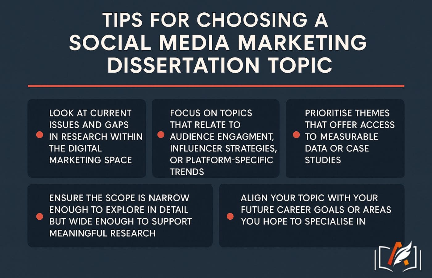 Tips for Choosing Social Media Dissertation Topic